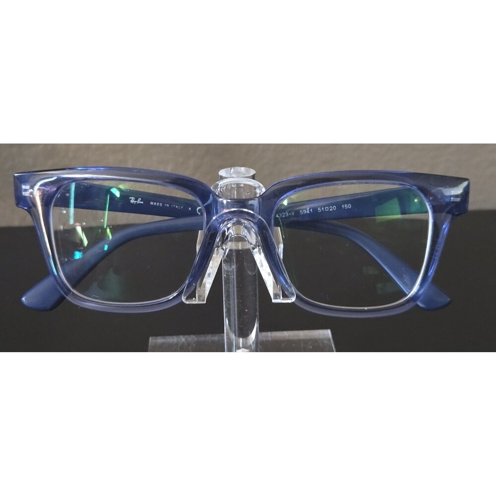 Ray-Ban RB4323-V 5941 Transparent Blue Eyeglass Frames Only Unisex 51-20-150